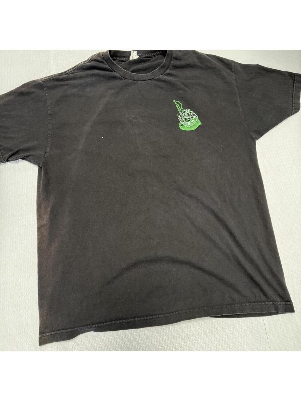 Unbranded Men's Black and Grey Tshirt